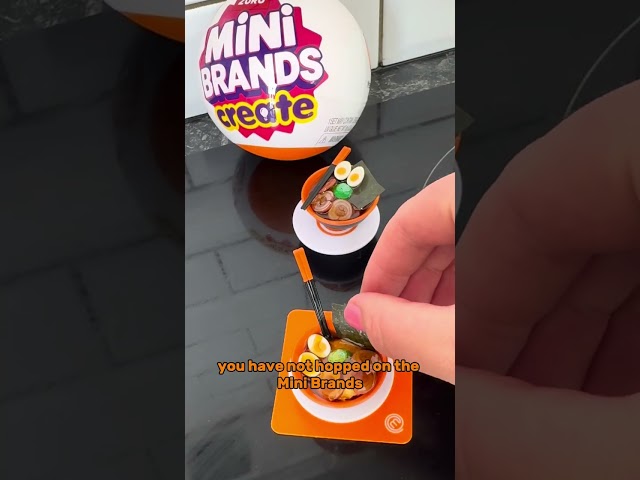 Eating whatever i unbox...can't go wrong, right? #minibrands #minibrandsmasterchef #masterchef