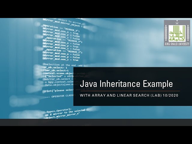 Java Inheritance Example: Problem 4, Page 14