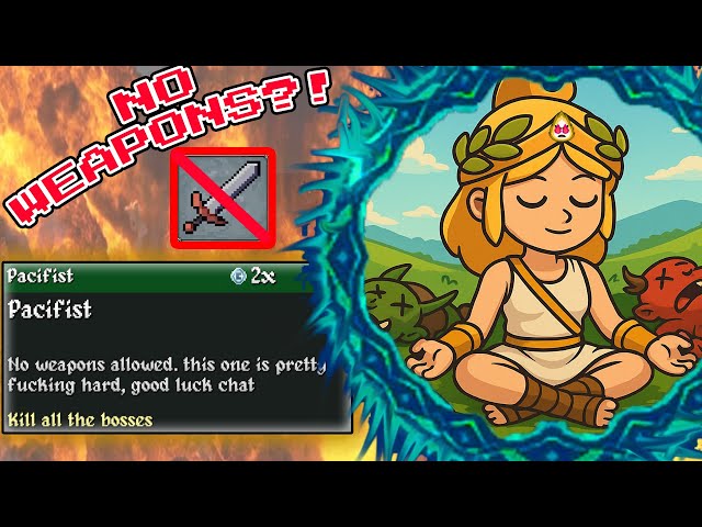 How To Beat The PACIFIST CHALLENGE in Megabonk (No Weapon Run)