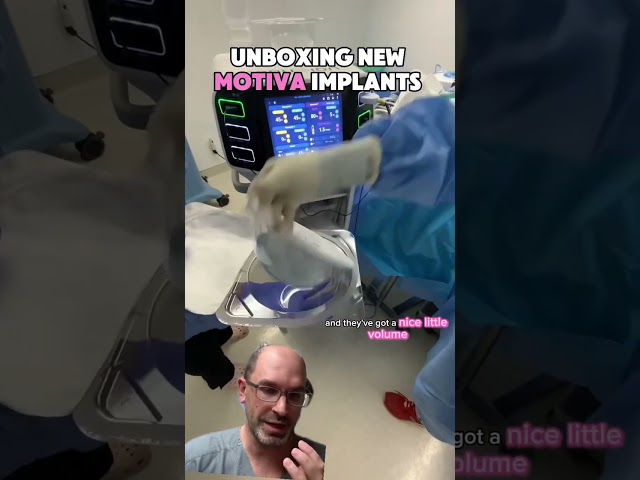 See how Motiva breast implants look and feel before they go into surgery! | Dr. Matthew J. Nykiel