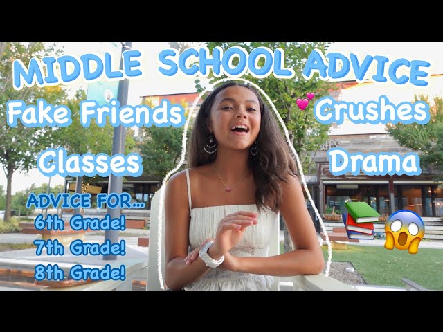 The ULTIMATE GUIDE on How To have Best Middle School Years! (Tips/Advice)
