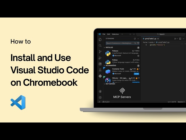 How to Install and Use Visual Studio Code on Chromebook