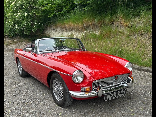 1966 MGB Roadster – Heritage Bodyshell  NOW SOLD with Robin Lawton Vintage & Classic Cars