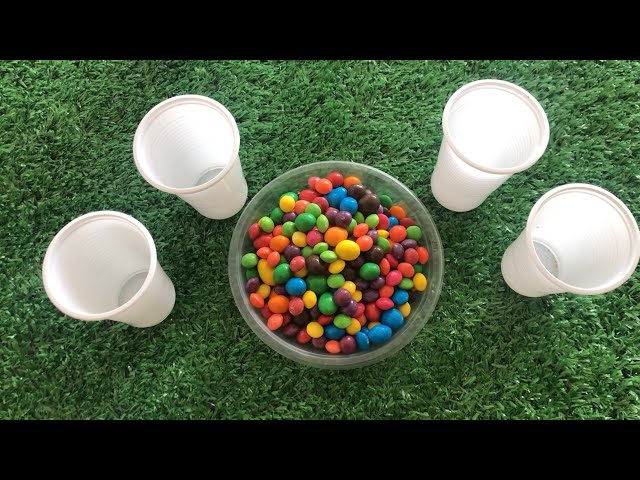 🌈 ASMR Sorting Colorful Candy by Color