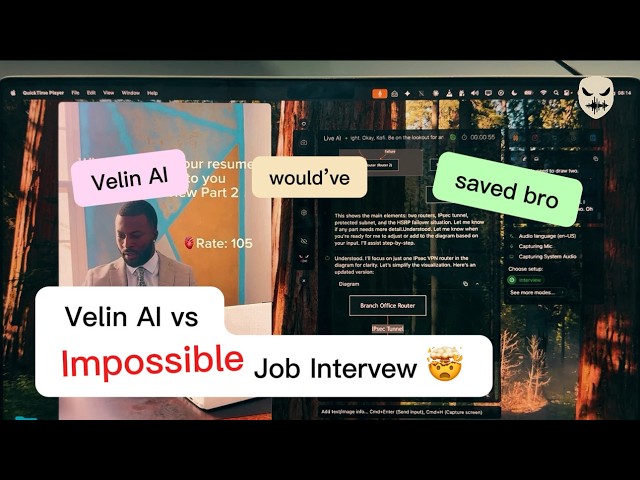 IMPOSSIBLE Job Interview vs Velin AI!