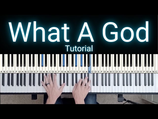 What A God - SEU Worship [Piano Tutorial]