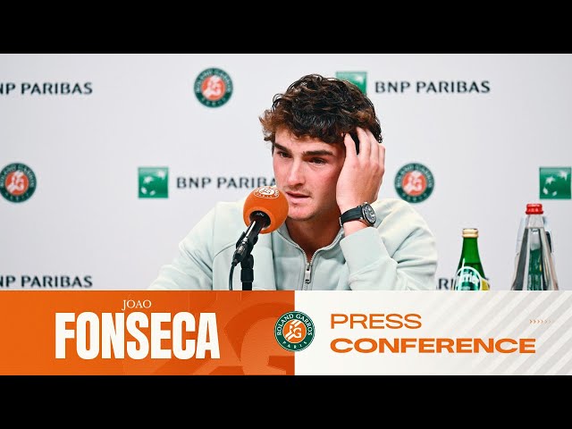 Joao Fonseca | Round 3 Press Conference | Roland-Garros 2026