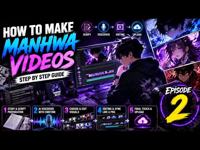 How to Make Manhwa Videos 🔥 Episode 2