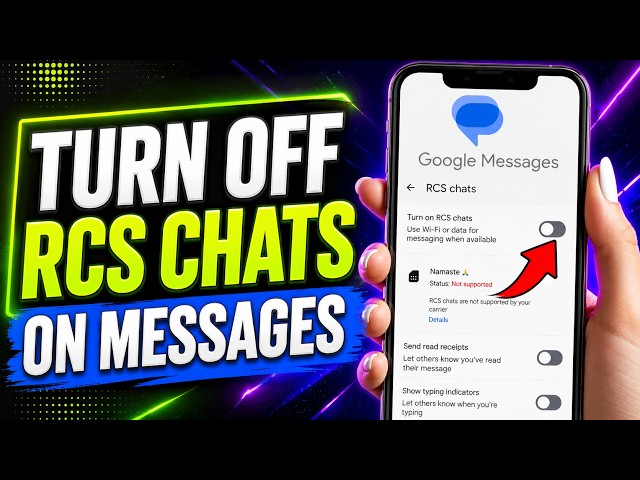 How to Turn Off RCS Chats on Android (2026) | Disable RCS Messaging