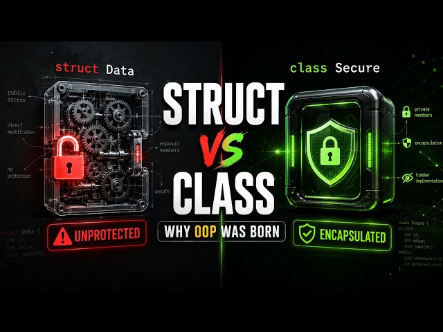Why C Structures Failed (And Why We Needed OOP) | Part 12