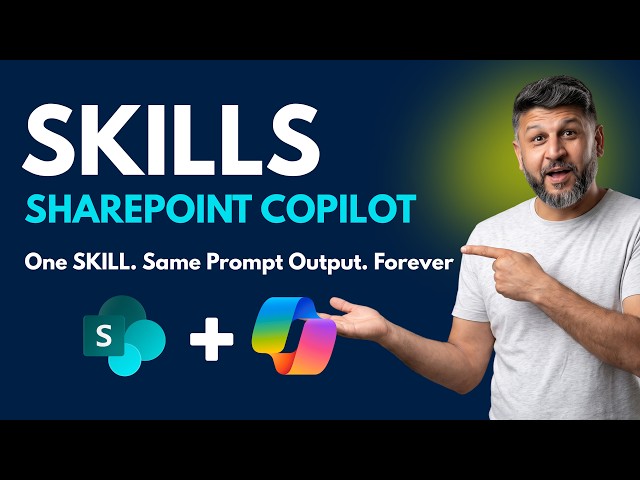 SharePoint Copilot Skills - Stop Getting Different Outputs From Copilot