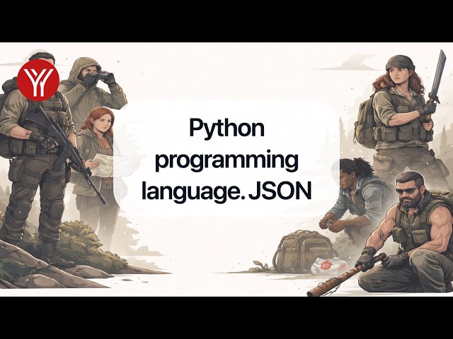 Python programming language. JSON