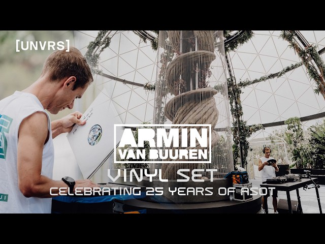 Set de vinilos Trance clásicos de Armin van Buuren en UNVRS [25 años de ASOT]