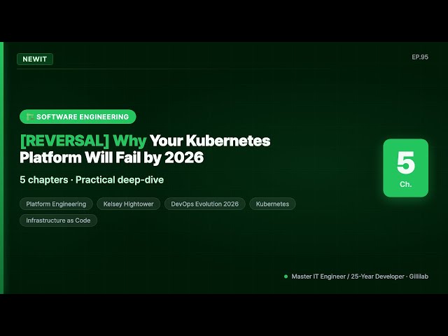 [REVERSAL] Why Your Kubernetes Platform Will Fail by 2026 | #NEWIT