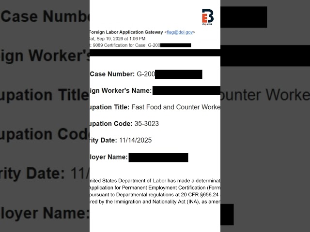 EB-3 PERM Labor Certification petitions that were filed in November 2025 | EB3.Work