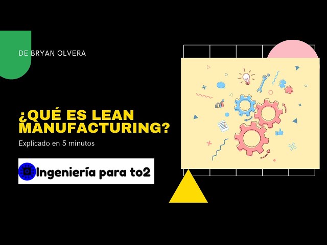 What is Lean Manufacturing? Explained in 5 minutes