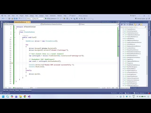 Shadow DOM in Selenium 4 | Access Shadow Root Using GetShadowRoot