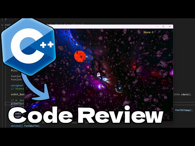 First OpenGL game project, code review