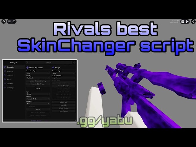 Rivals Best Skin Changer Script [Undetected]