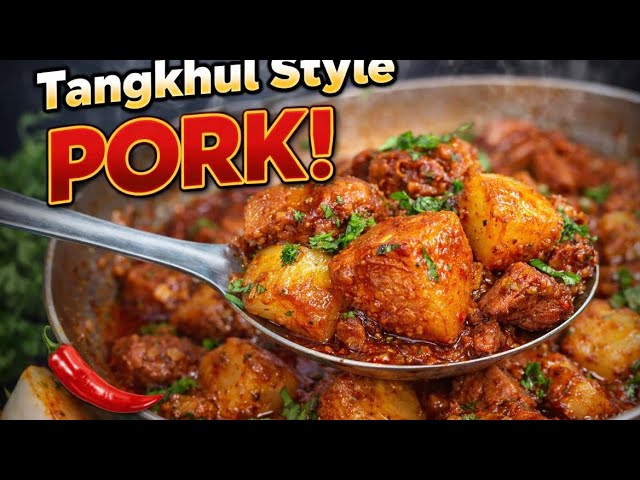 Let’s cook pork Tangkhul style