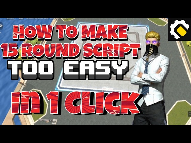 Free Fire main Craftland main 15 Round Script Kaise Banaye 🔥 Step by Step Guide