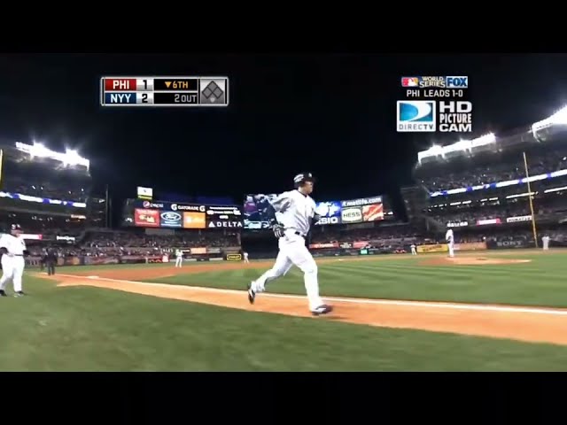 Hideki Matsui 2009 World Series MVP Highlights