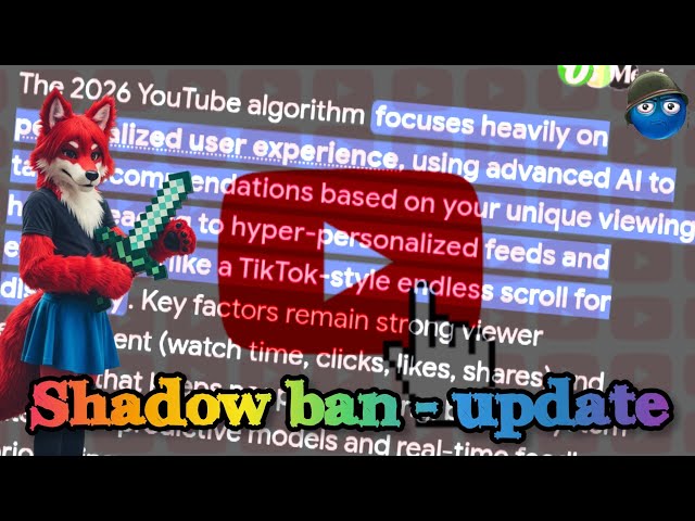 Shadow Ban - Update (small creators)