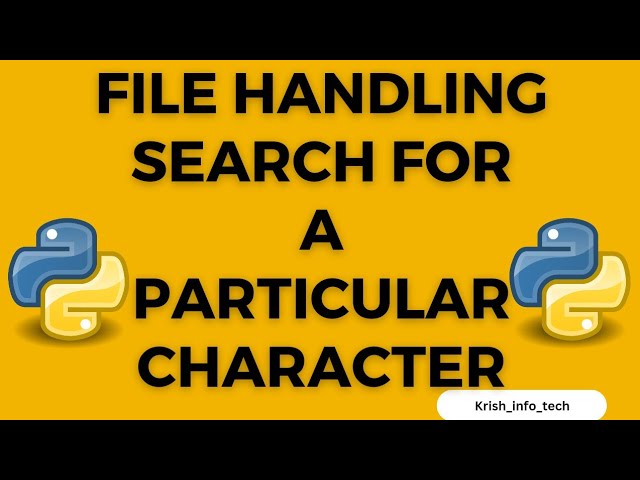 Class 12 CBSE CS Practical Program File Handling in Python - Search For a Character 'a' or 'A'