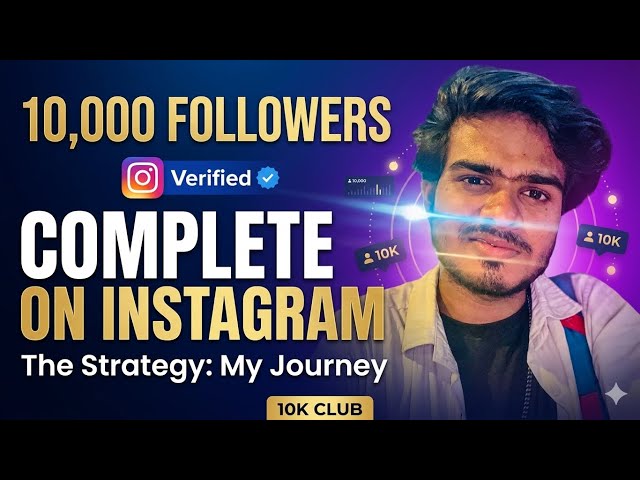 How I Hit 10k Followers on Instagram (No Fake Apps) | My Secret Strategy 🚀