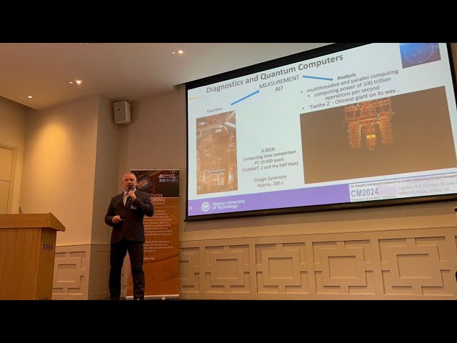 Invited Lecture on CM2024 in Oxford - Quantum physics and AI, challanges in condition monitoring