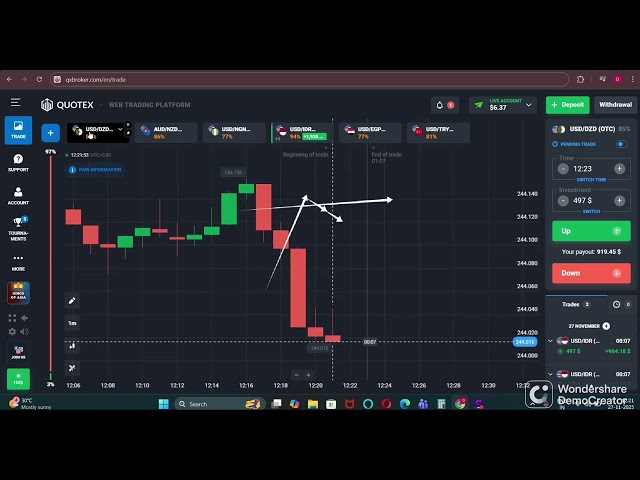 #QUOTEX $500 WINNING STARTEGY PART -2