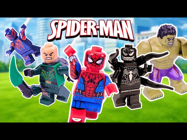 I Built A Huge SPIDER-MAN Universe in Lego!
