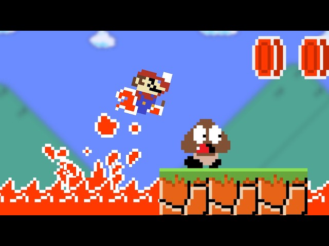 Mario can ONLY touch Lava!