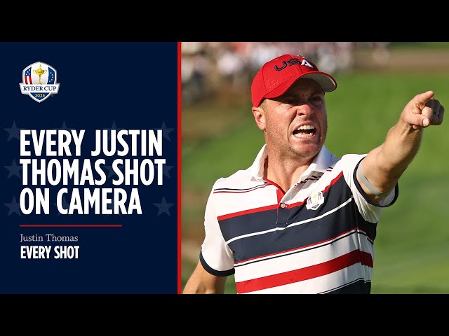 Every Justin Thomas Shot | 2025 Ryder Cup