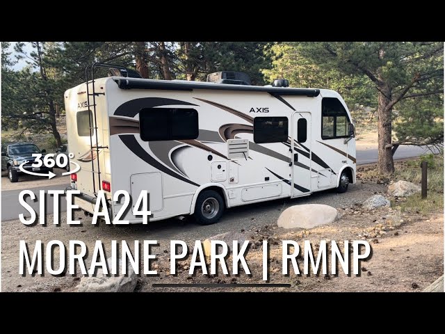 360 Video of Site A24 | Moraine Park Campground | Rocky Mountain National Park | Colorado