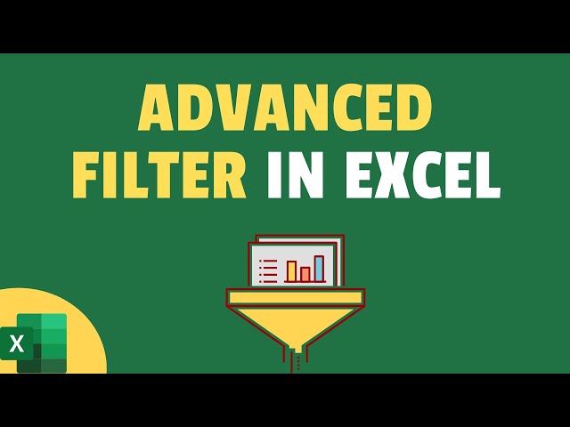 Advanced Filter in Excel - Explained with Easy Examples