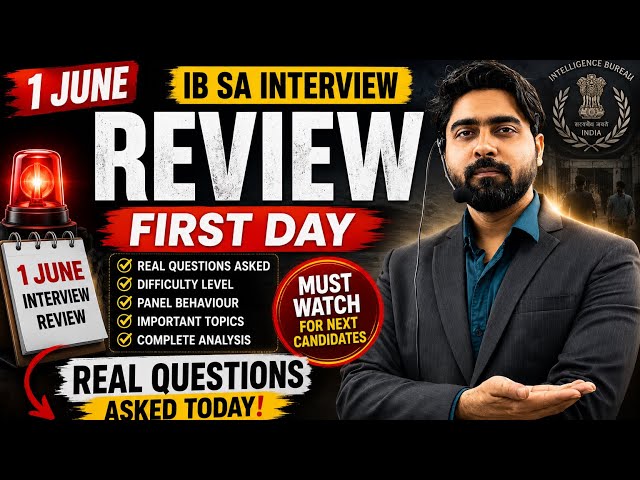 IB SA Interview Review 2026 🔥 | 1 June Real Questions Asked | First Day Analysis