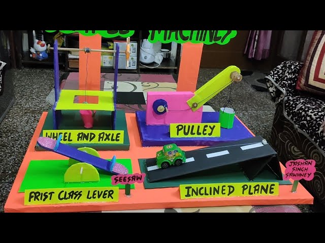 Simple Machines Working Model..😍😍