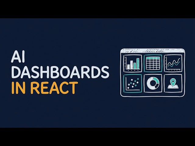Ask Your Database Anything: On Demand Native React Dashboards
