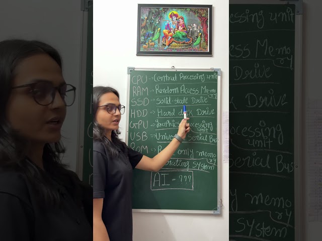 Computer Parts Full Forms Explained #shorts #english