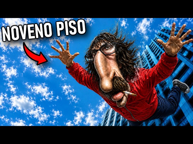 como tirarse de un noveno piso y caer en una pelopincho de manera correcta