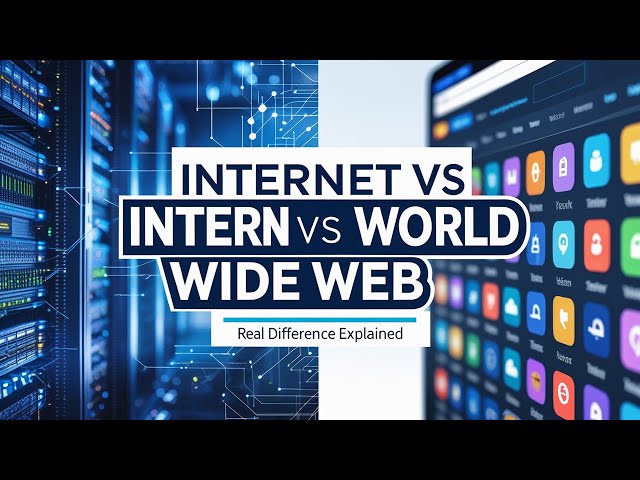 Internet vs World Wide Web Explained: What’s the Real Difference and Why It Matters