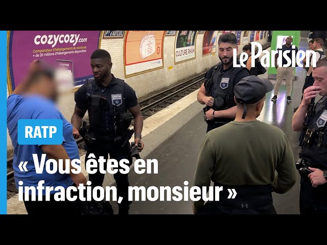 Muscu, conseils et contraventions... en patrouille avec le service de sécurité de la RATP