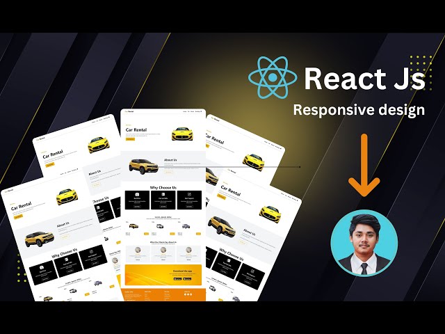 React Js  Responsive Design Car Website 2025