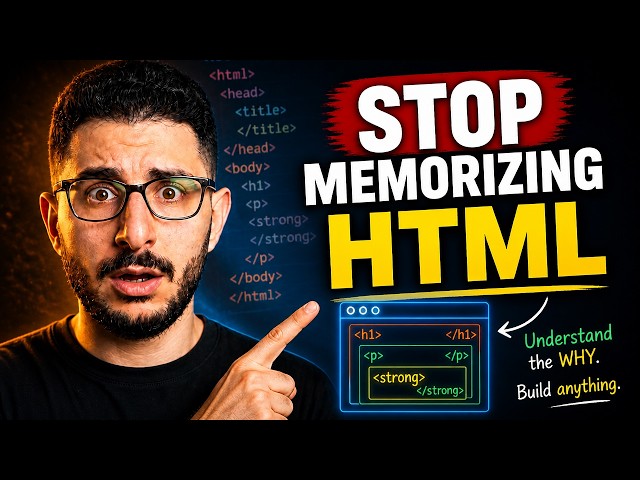 Learn HTML by Inventing It From Scratch: HTML Crash Course