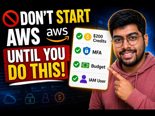 Don't Start AWS Before Watching This! | HINDI