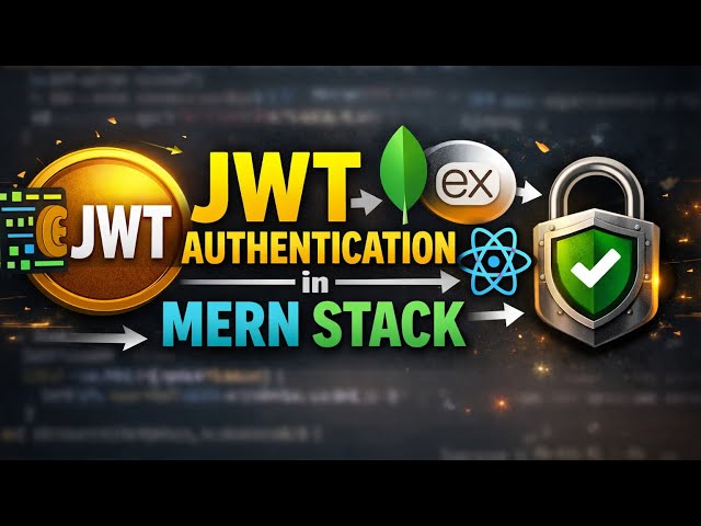 JWT Auth in MERN Stack + How it Works (No Secrets Left Out) Master JWT  (Beginner to Pro) in 2.5 min