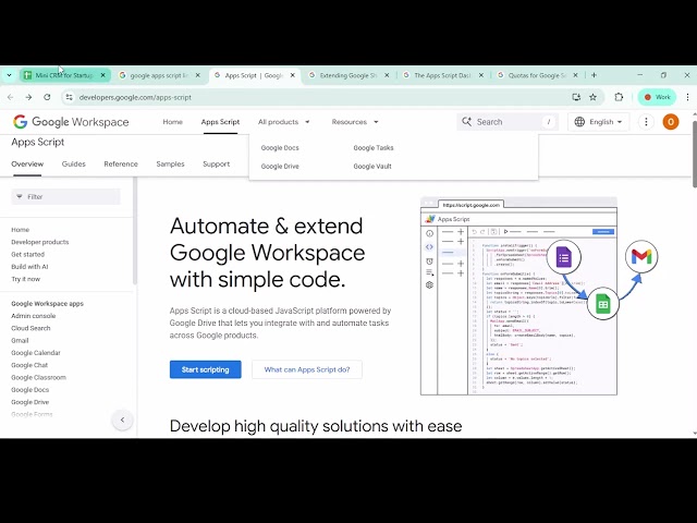 Introduction to Google App Script