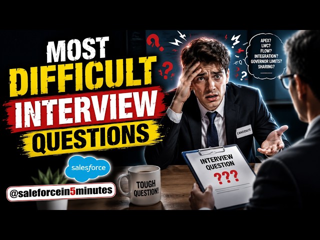 Complex Salesforce Interview Questions | Part 111