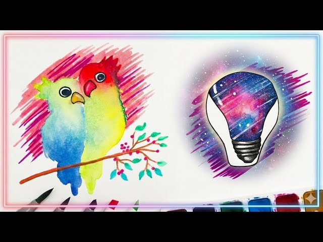 8 Easy & Beautiful Painting Ideas for Beginners | Easy Art Tutorial 🎨 #drawing #art #painting